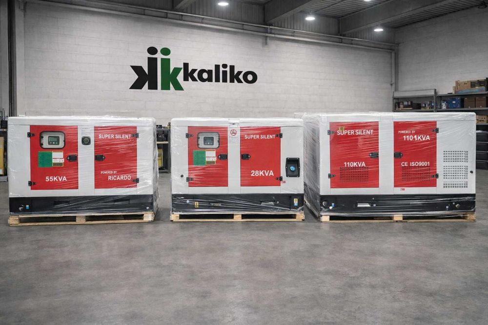 PROMOTIE Generator 28 KVA / 22 KW , trifazic , diesel NOU