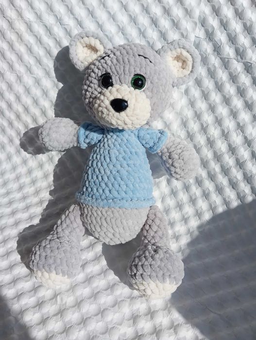 Плюшени мечета ръчно изплетени