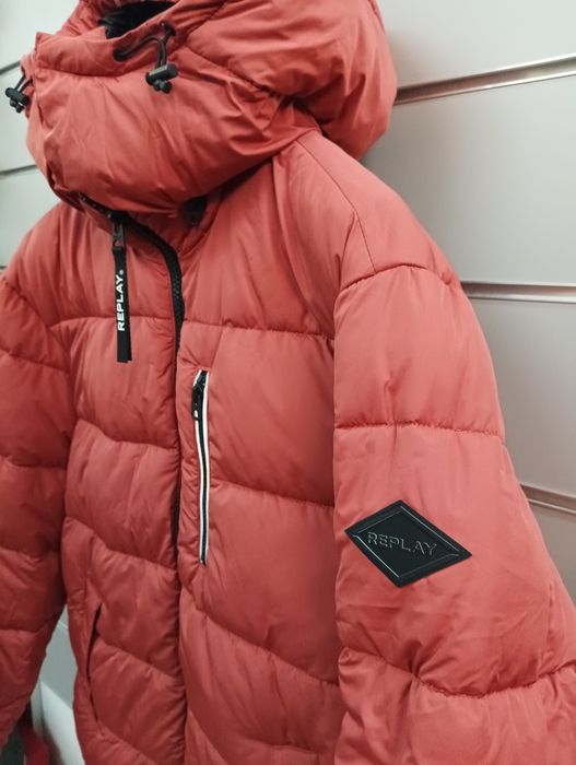 Оригинално яке Replay XL , XXL ново мъжко зимно реплей пухено