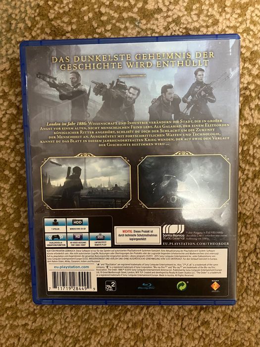 The Order 1886 PS4