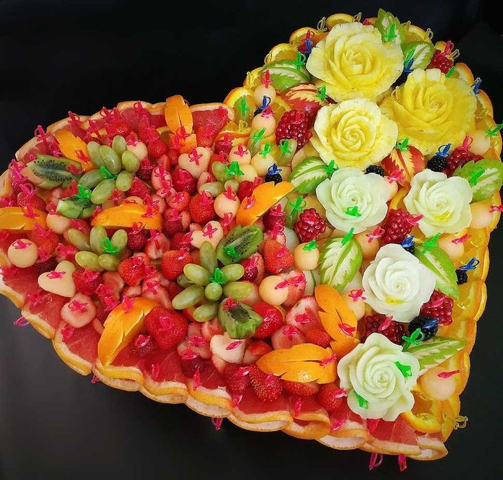 Нарезка фруктов и овощей мастер