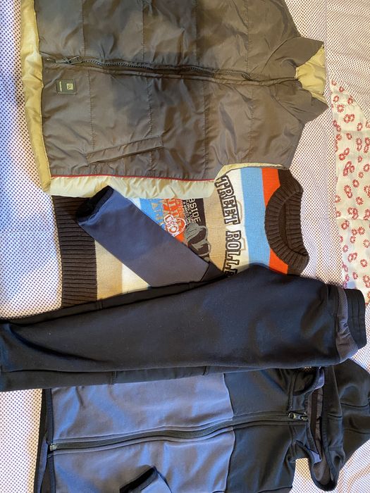 Спортен к-кт, грейка и пуловер