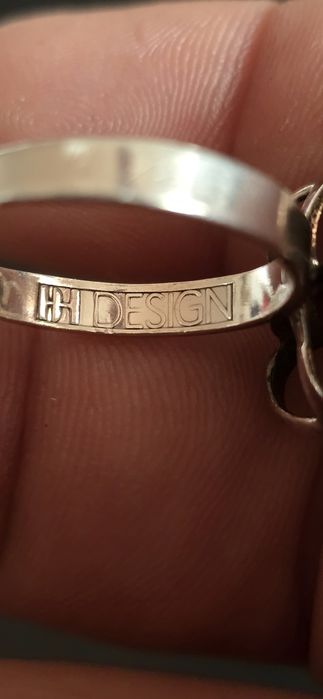 Bengt Hallberg inel argint Quartz fumuriu