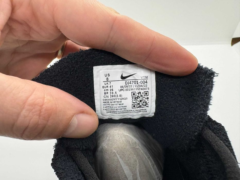 Nike Air Max Scorpion Black University Red 40-44