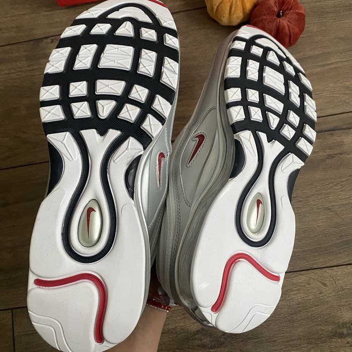 Nike Air Max 97 White Silver размер 45