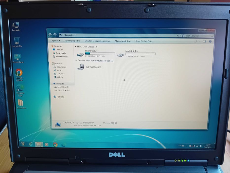 Лаптоп Dell Latitude D830