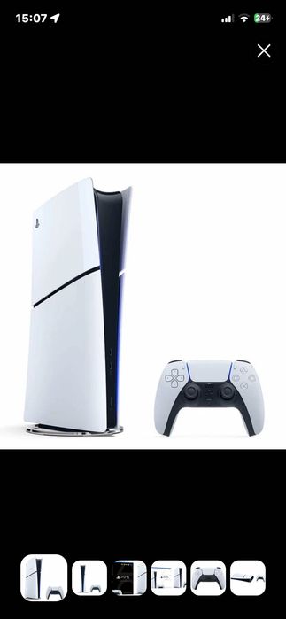 Sony Playstation 5 Slim Digital Edition 1TB, без дисковода