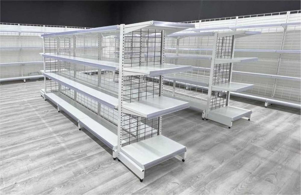 Стелажи металлические экономичные, торговый стилаж, савдо стелаж