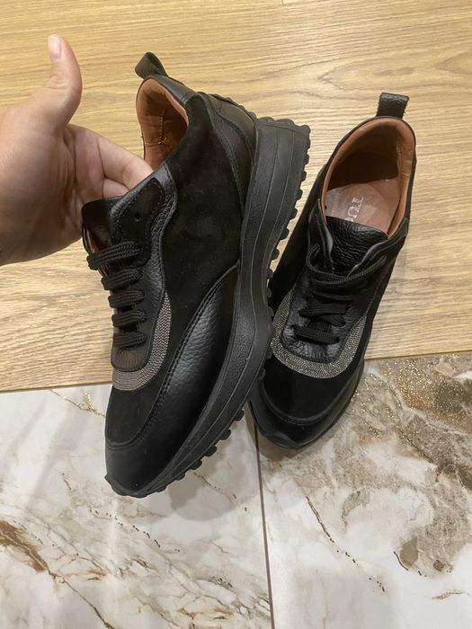 Кожанные кроссы tuccino