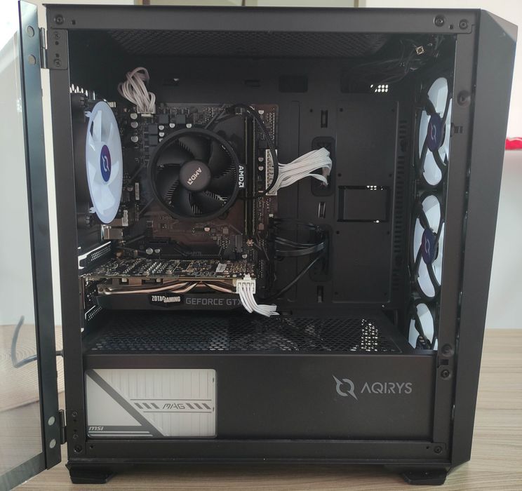 PC Gaming Ryzen 5 5500 / GTX 1660 SUPER 6GB / 16GB RAM / SSD 480GB / HDD 1TB
