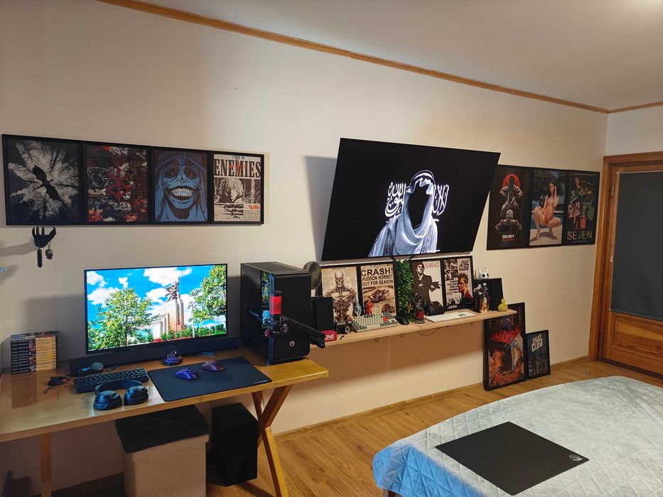 Vând / Schimb PC Gaming High End + Monitor 4k OLED + Soundbar