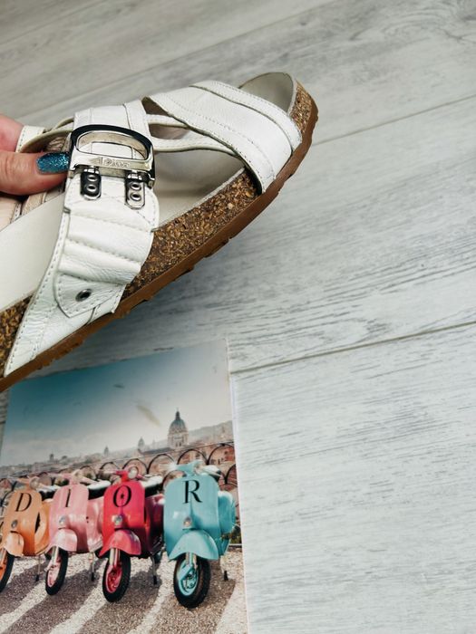 Dior - оригинални бели чехли