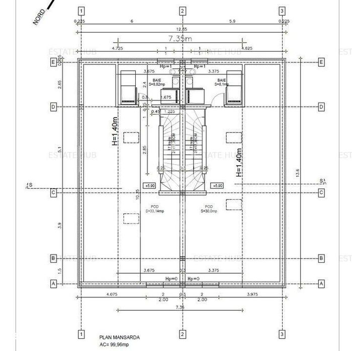 Casa tip Duplex 202 mp utili Dambul Rotund