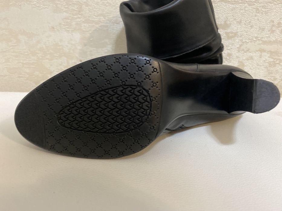 Кожанные сапоги