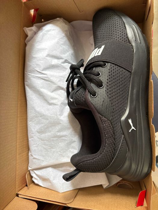 Puma Wired Run – НОВИ с кутия, черни маратонки, 36 / 37 / 38 / 39