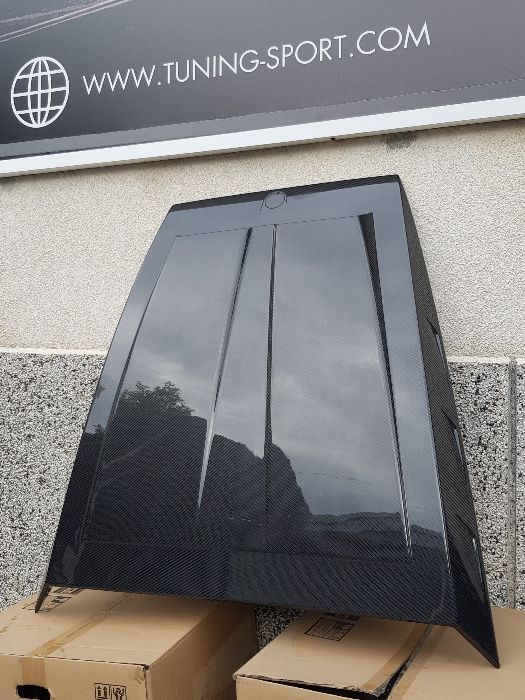 Карбон добавка преден капак  G-class W464 от 2018-