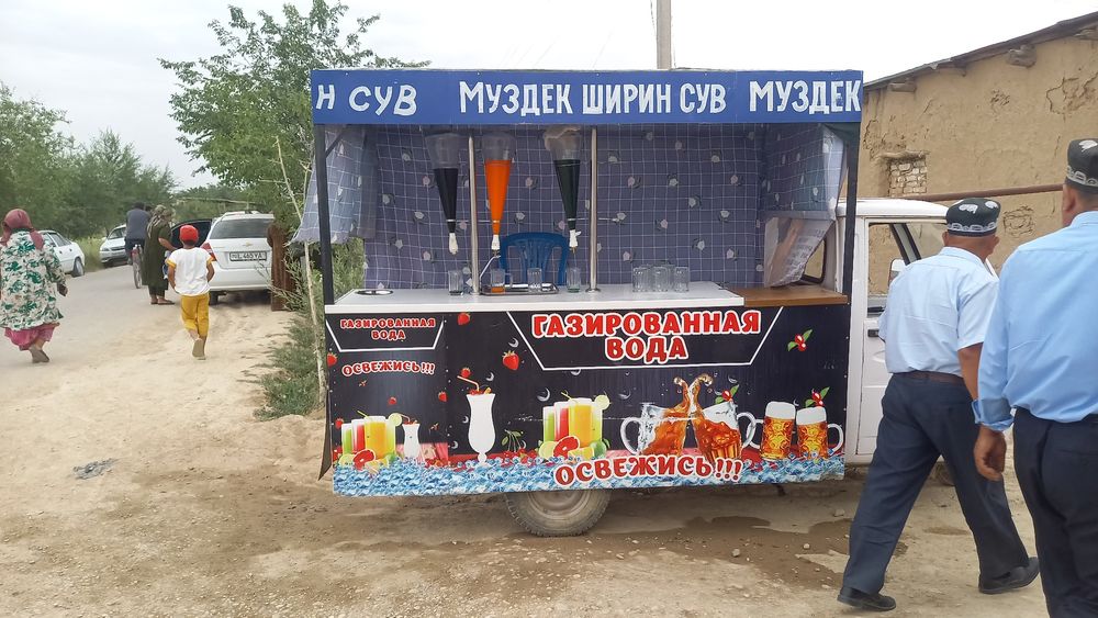 Kuchma dukon yozda gaz voda qishda xot dog