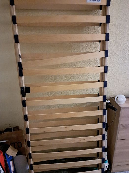 Легло персон и половина с Матрак,  Двукрклен Гардероб, Нощни шкафчета