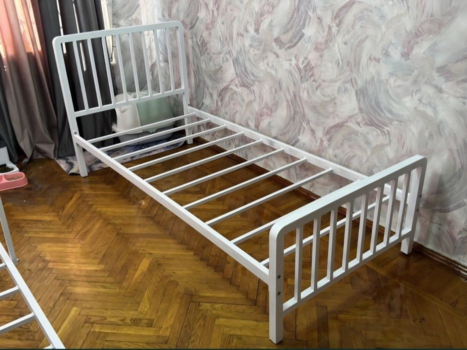 Металлическая кровать, Евро Стиле, От производителя, Ишлаб чикарувчида