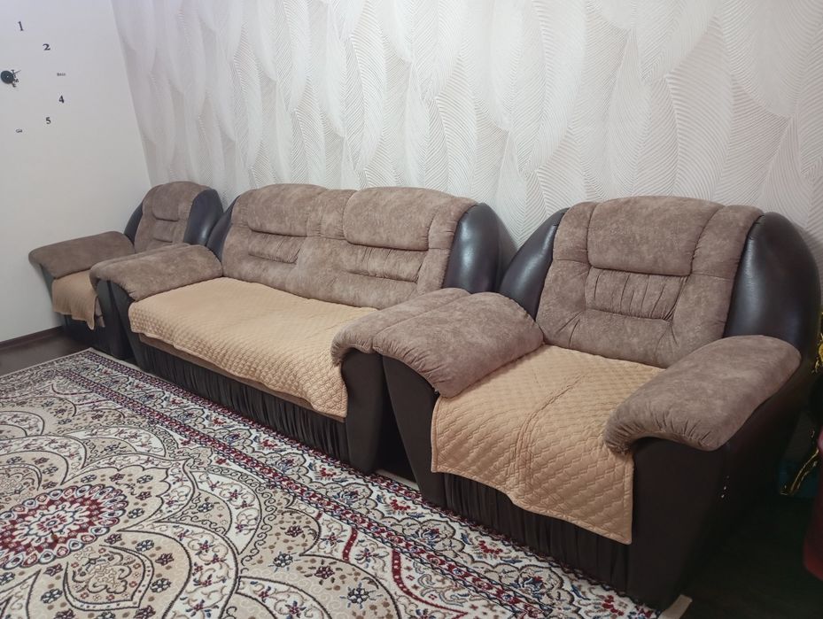 Продам диван и 2 кресла