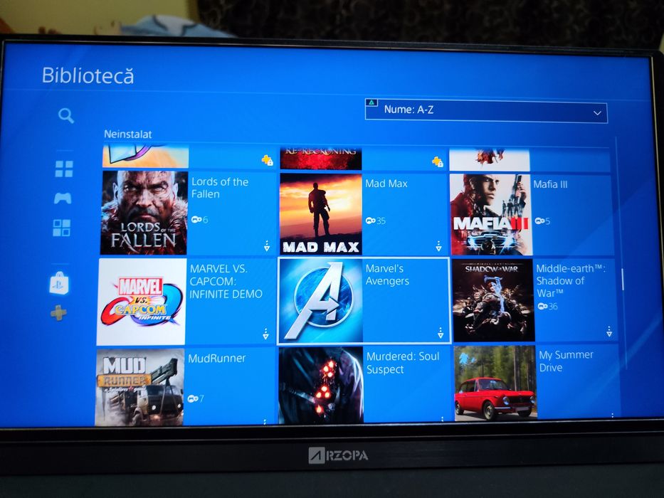 PlayStation 4/PS4 Impecabil + 70 Jocuri