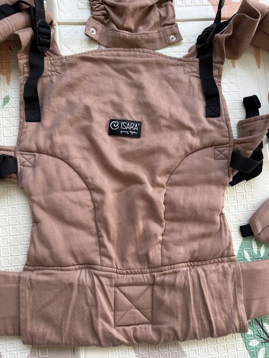 Marsupiu ergonomic Isara The One, culoare Macchiato