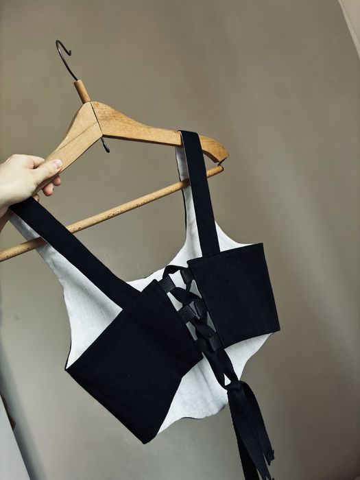 Denim корсет Zara, S/М-размер