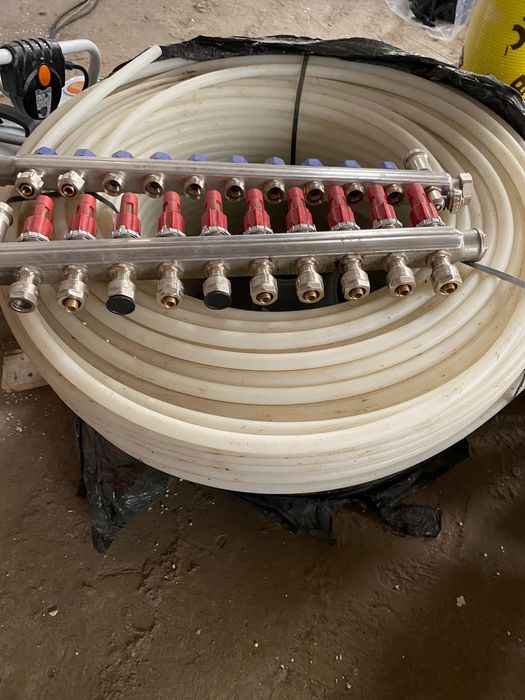 Incalzire pardoseala teava 17 mm / distribuitor 10 iesiri