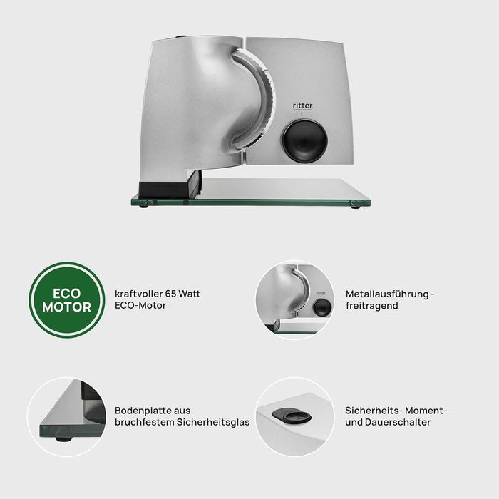 Бытовой слайсер/ломтерезка Ritter Sono 1 ! Made in Germany! Новый!