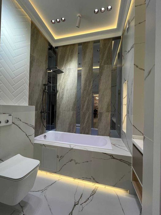 Просторная семейная квартира, Barocco, 85 м², два санузла `