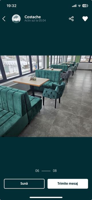 Canapea  Pentru club, restaurant