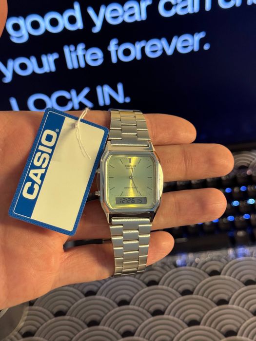 Вналичии оригинальный casio A158AW / AQ230A