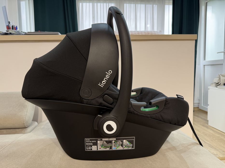 Scoica auto Lionelo Astrid I-Size, 0-13 Kg/40-87 cm, certificata ADAC