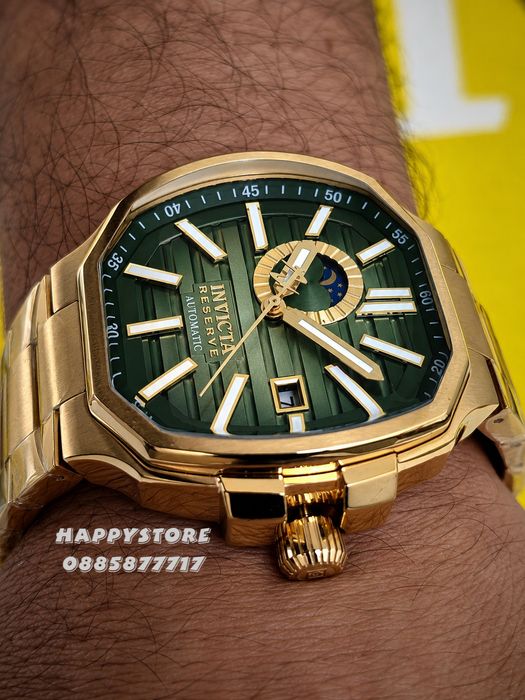 INVICTA Gravity Gold automatic 46 mm, Инвикта нов мъжки часовник