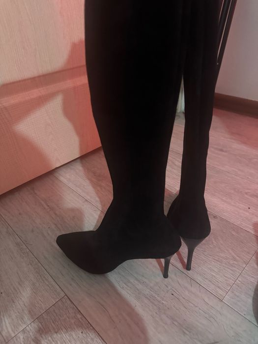 Каблуки шпильки ботфорты