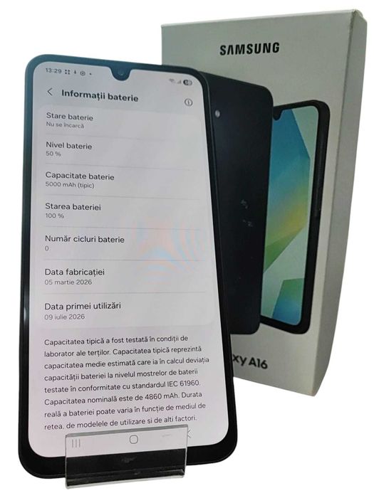 Samsung A16 128Gb Nou / Amanet Cashbook Braila Piata Mare