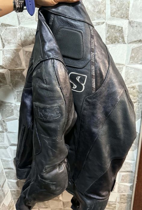Geaca moto piele 52