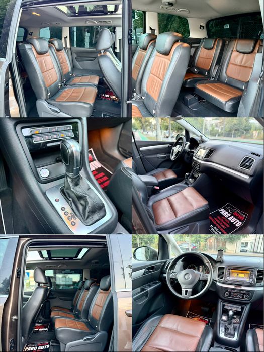 • Vw Sharan 2013 / 7 Locuri / Exclusive - Cutie Automată • Extra full !! • Parc Auto / RATE / Garantie •