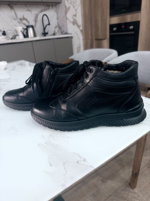 Ботинки зимние на мальчика ecco