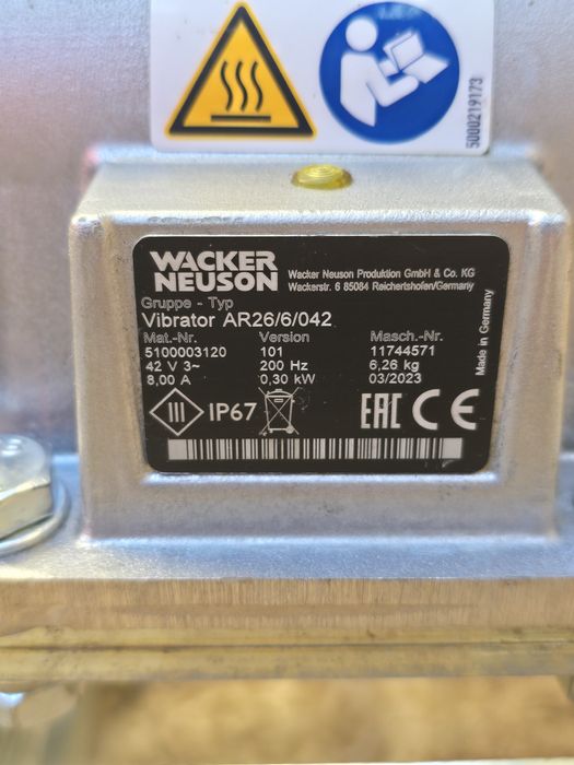Motor vibrant, vibrator beton Wacker neuson