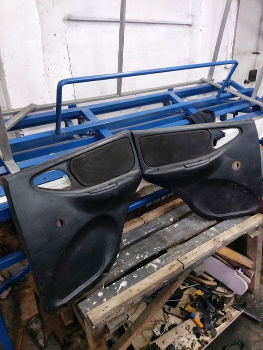 Обивки дверей нива шевроле