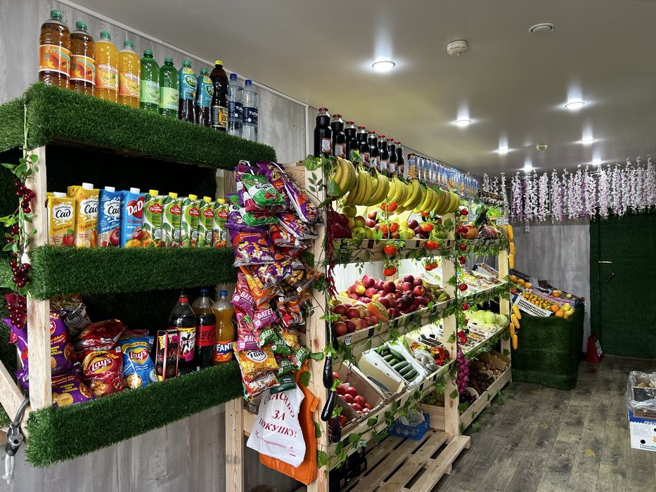 Витрины под овощи и фрукты