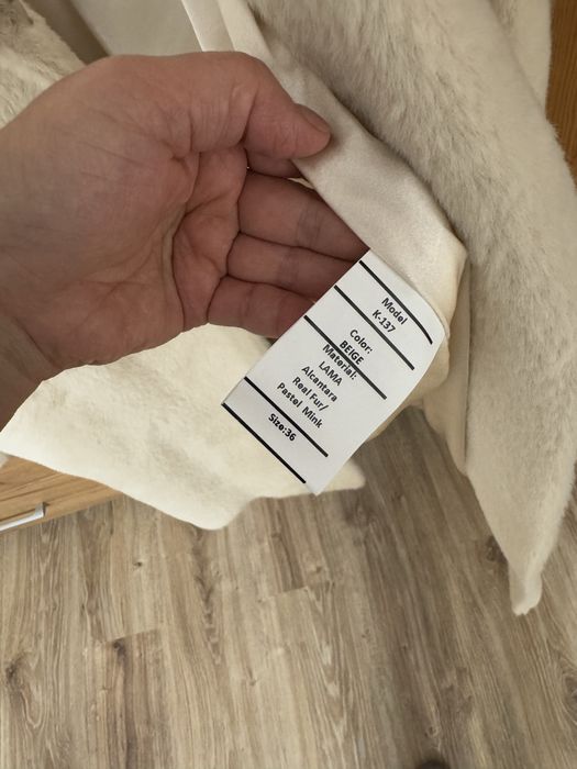 Шуба новая альпака