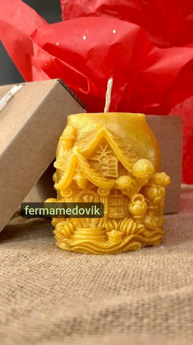 Свечи восковые декоративные