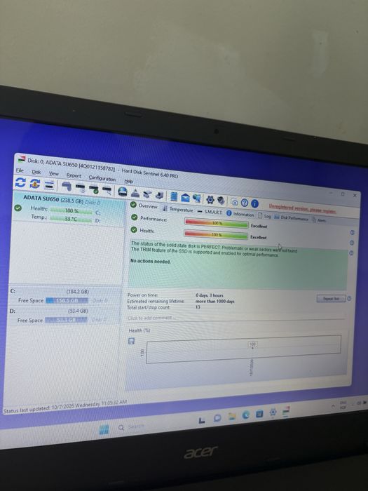 Laptop Acer Aspire E5-573
