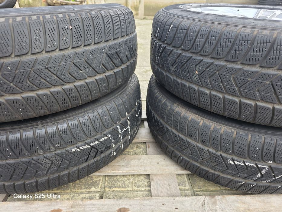 Лети джанти 18ки 5х112 Mercedes + зимни гуми 235/60/18 Pirelli