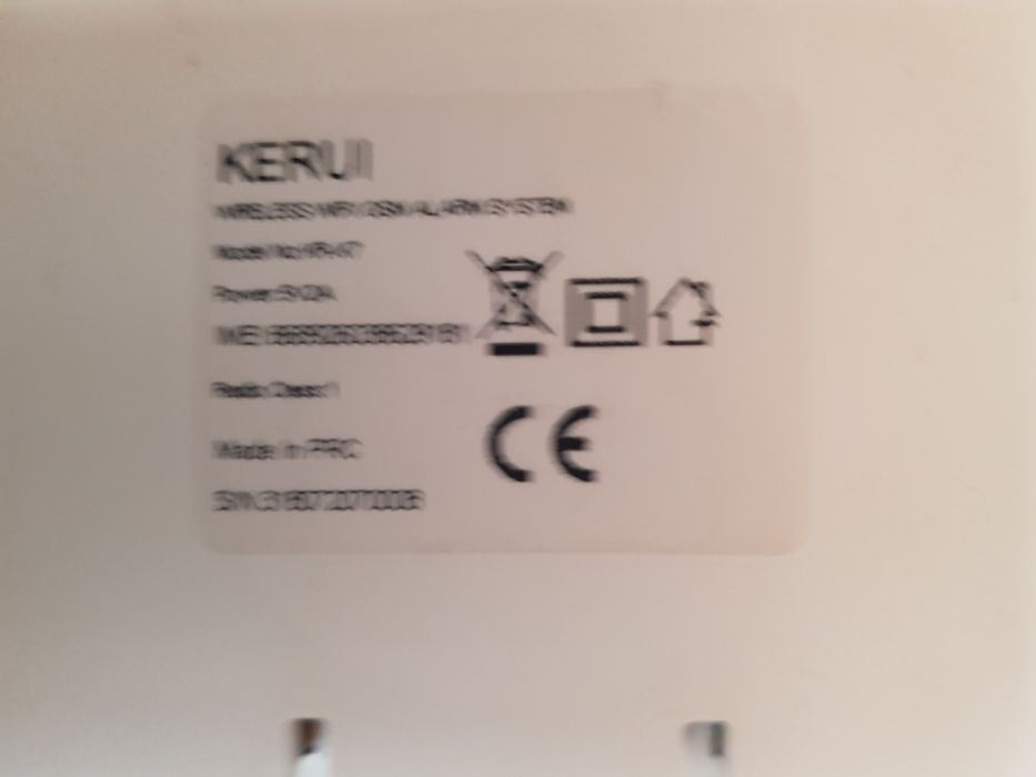alarma wireless      c.n .