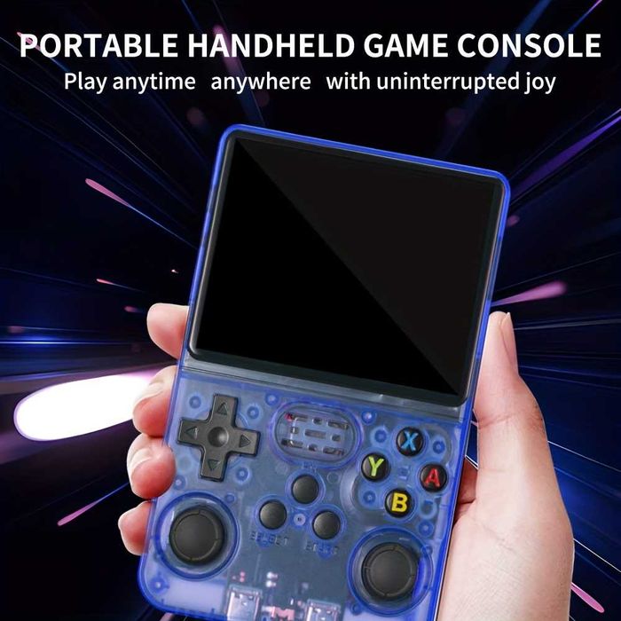 Джобна Конзола с хиляди игри R36S Лилава