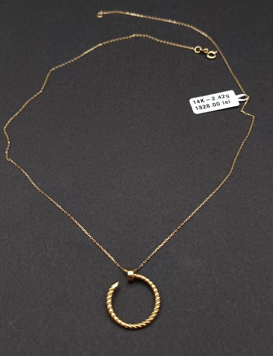 Lanț damă Aur 14k/585.   2,42gr
