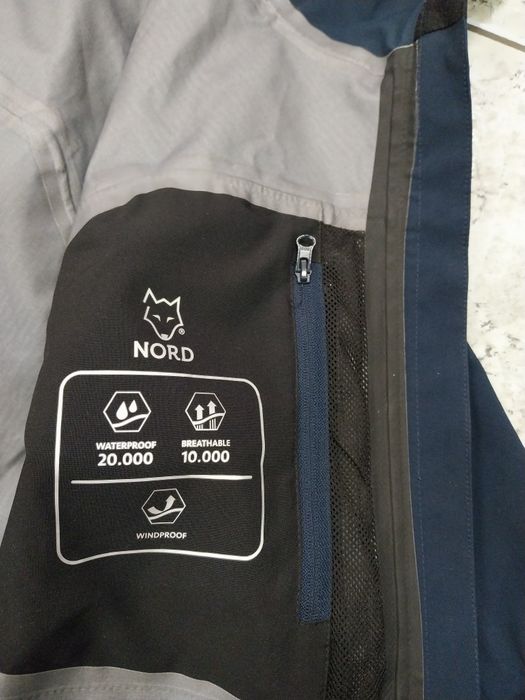 NORD-LEVEL 20.000 Воден стълб,ветроуст.,дишащо 10.000,ново мъжко яке